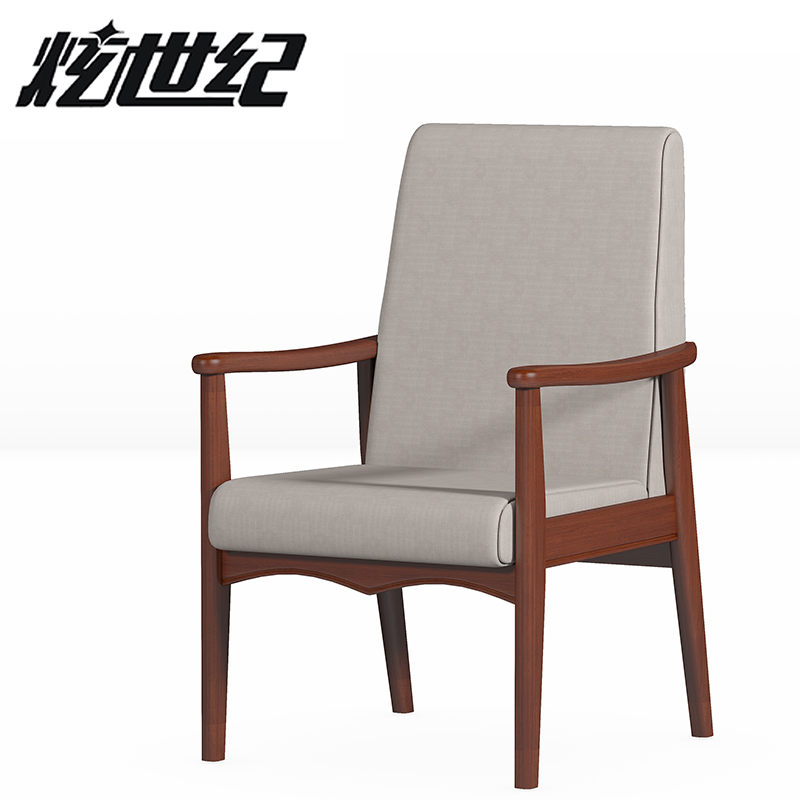 炫世紀木質(zhì)辦公椅（帶扶手）630*610*970 AH040 把